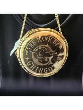 Gold Gringotts Purse With Chain Strap